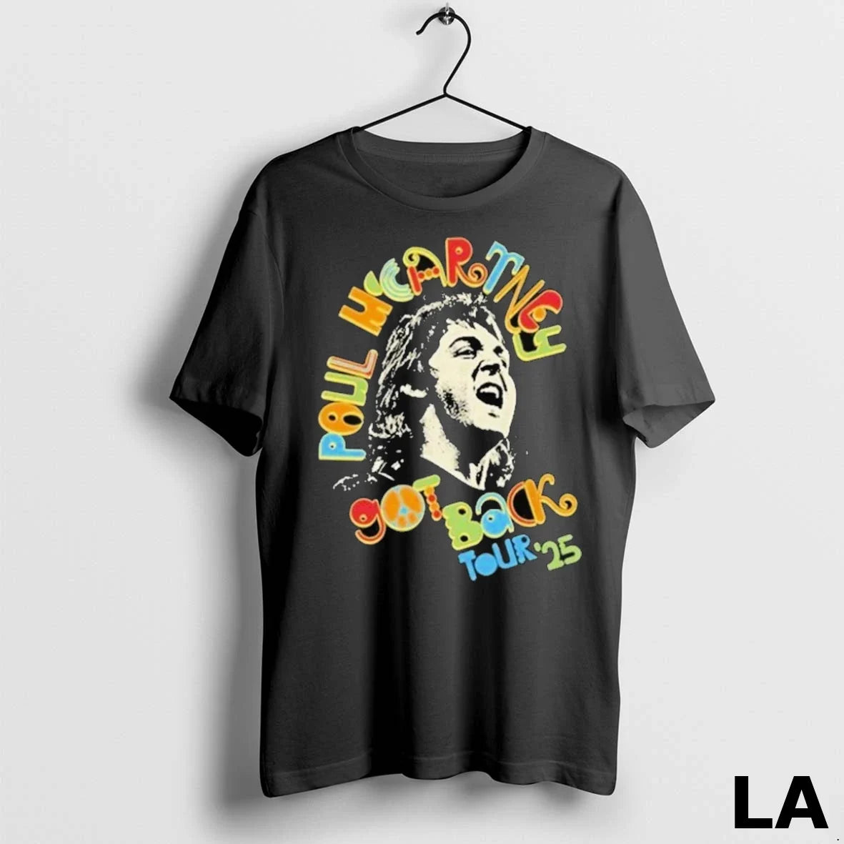 Original Paul Mccartney Shop Got Back 2025 Peace - Adult & Kids T-Shirts, Sweatshirts & Hoodies apparel design preview 1