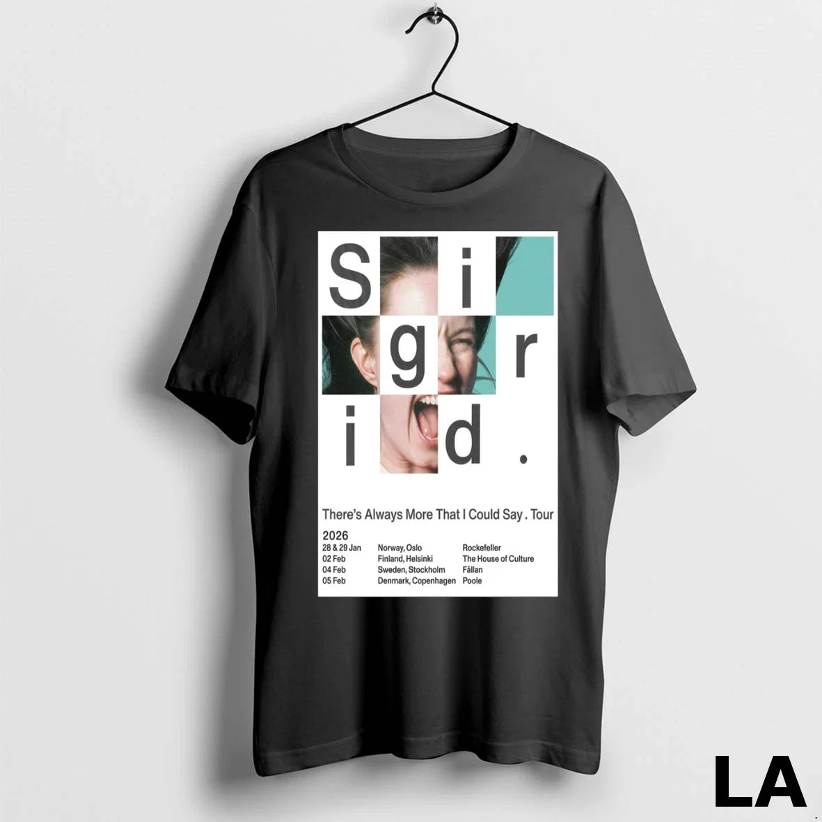 Original Sigrid Theres Always More That I Could Say - Adult & Kids T-Shirts, Sweatshirts & Hoodies apparel design preview 1
