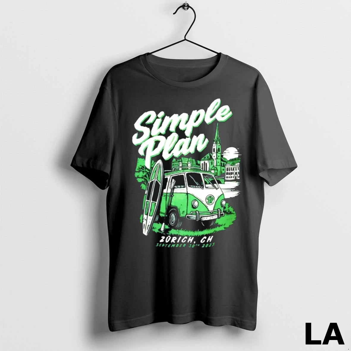 Original Simple Plan Zurich Ch September 30 2025 - Adult & Kids T-Shirts, Sweatshirts & Hoodies apparel design preview 1