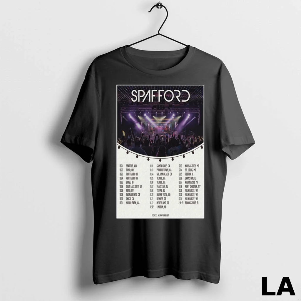 Original Spafford Fall Tour 2025 - Adult & Kids T-Shirts, Sweatshirts & Hoodies apparel design preview 1