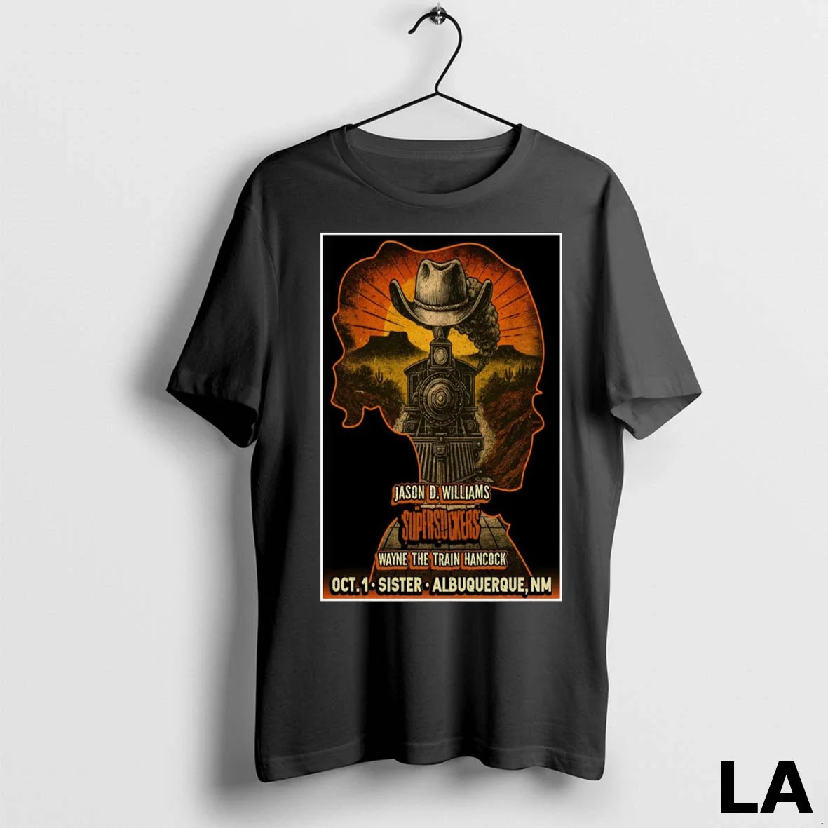 Original Supersuckers Albuquerque Nm October 1 2025 - Adult & Kids T-Shirts, Sweatshirts & Hoodies apparel design preview 1