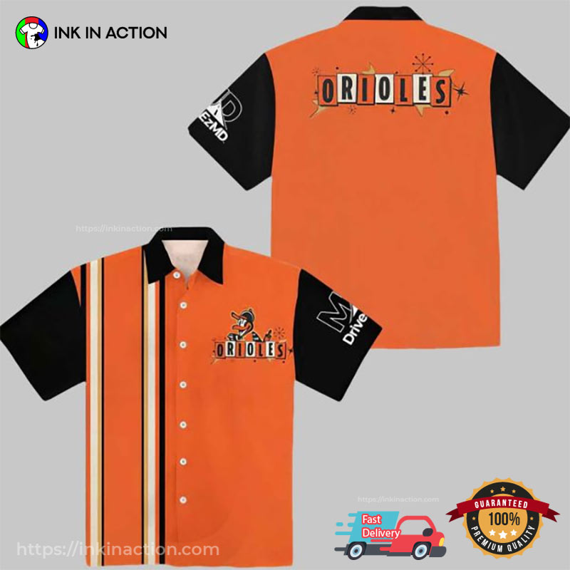 Orioles Bowling 2025 Hawaiian - Adult & Kids T-Shirts, Sweatshirts & Hoodies apparel design preview 1