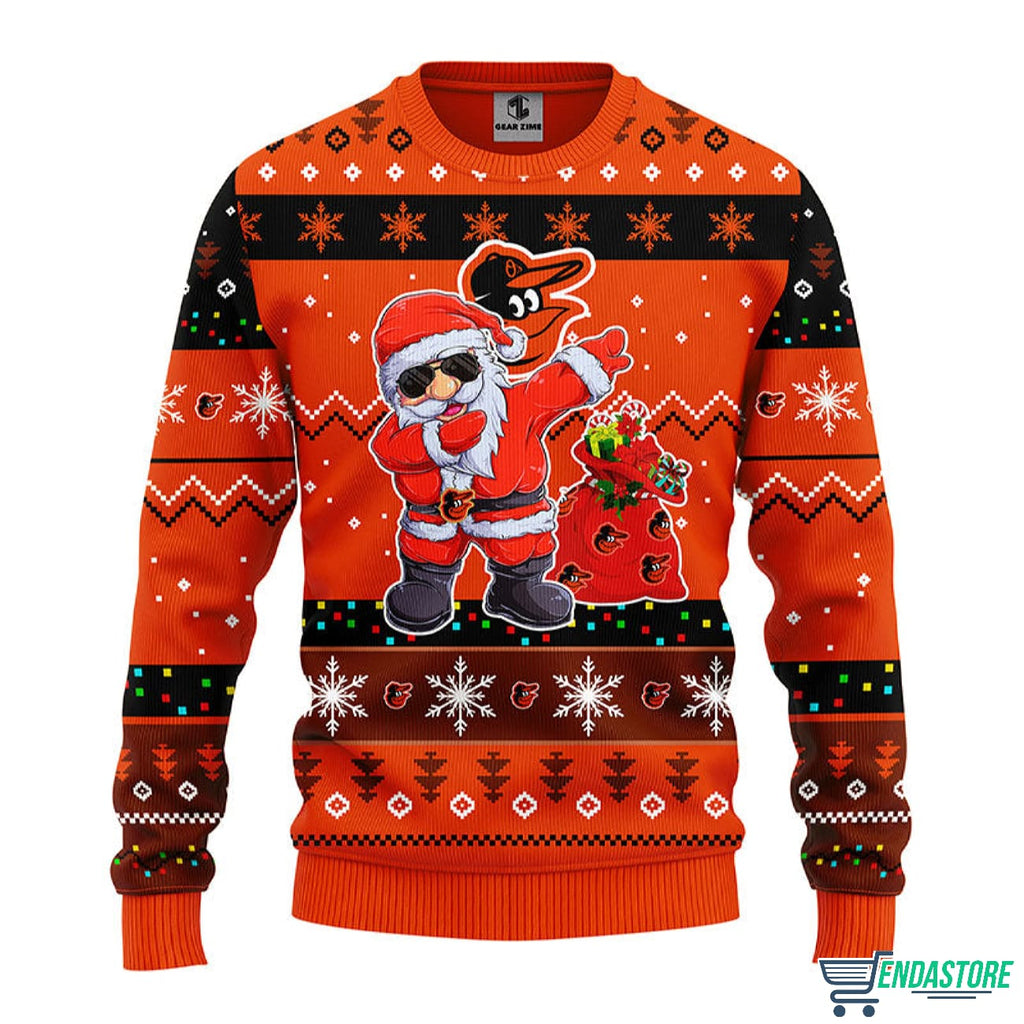 Orioles 3D Ugly Christmas Sweater - Holiday Gift product image 2