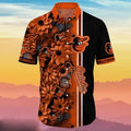 Orioles Hawaiian For Men Women Embossed Effect - Adult & Kids T-Shirts, Sweatshirts & Hoodies apparel design preview 1