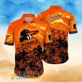Orioles Palm Forest Button Down MLB Hawaiian - Adult & Kids T-Shirts, Sweatshirts & Hoodies apparel design preview 1