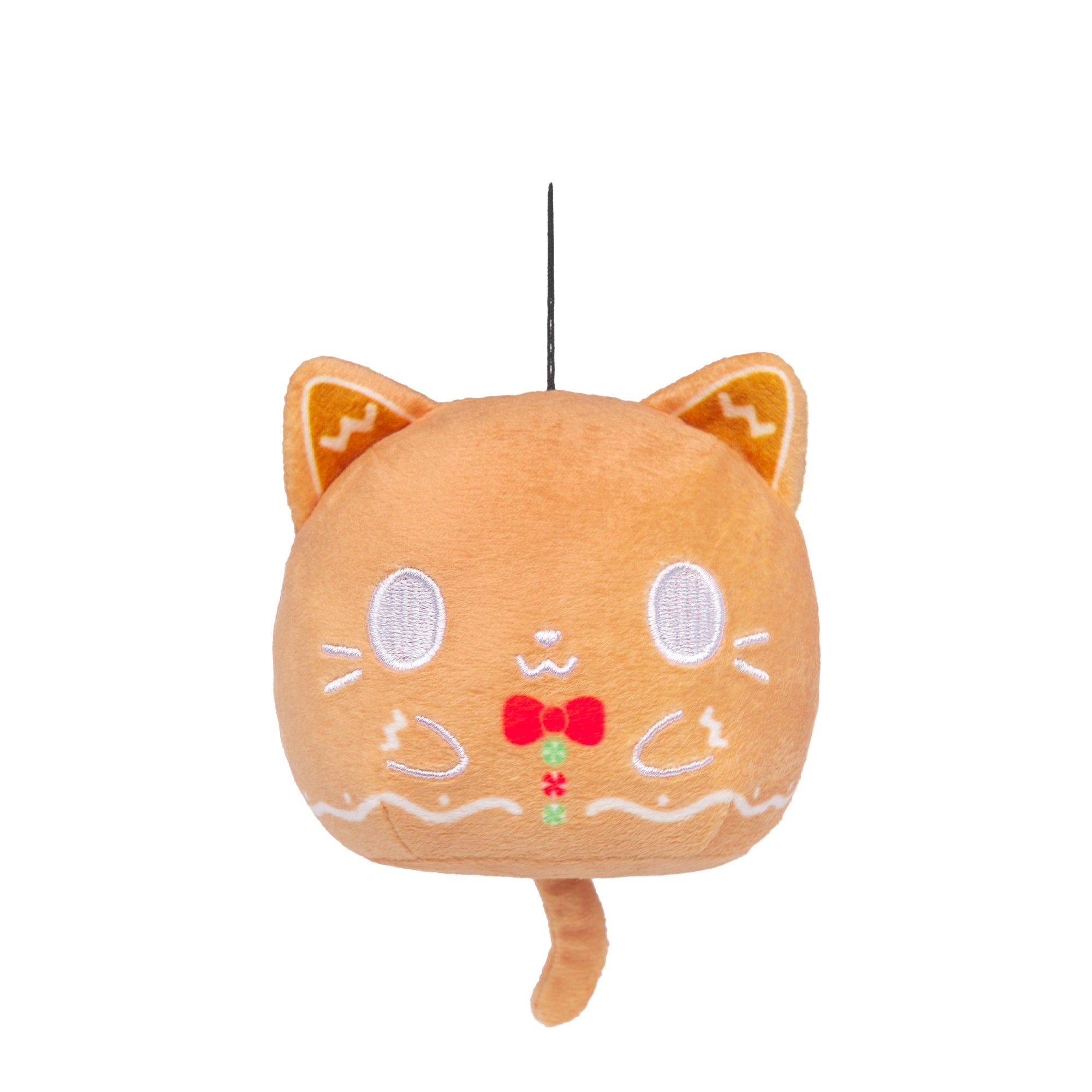 Gingerbread Cat Plushie Ornament - Adult & Kids T-Shirts, Sweatshirts & Hoodies apparel design preview 1