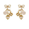 Ornament Cluster Drop Earrings - Adult & Kids T-Shirts, Sweatshirts & Hoodies apparel design preview 1