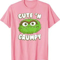 Oscar Grouch Cute 'N' Grumpy - Adult & Kids T-Shirts, Sweatshirts & Hoodies apparel design preview 1