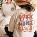 Over Stimulated Moms Club Mom Life Cool Funny Anxiety - Adult & Kids T-Shirts, Sweatshirts & Hoodies apparel design preview 1