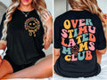 Over Stimulated Moms Club Mom - Adult & Kids T-Shirts, Sweatshirts & Hoodies apparel design preview 1
