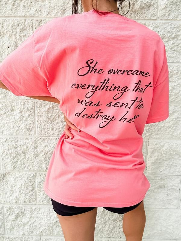Overcame - Adult & Kids T-Shirts, Sweatshirts & Hoodies apparel design preview 1