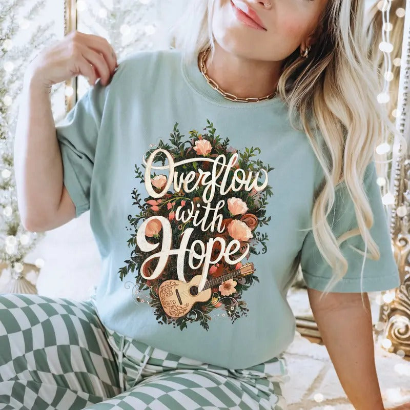 Overflow Hope DTF Transfers THIS IS NOT - Adult & Kids T-Shirts, Sweatshirts & Hoodies apparel design preview 1