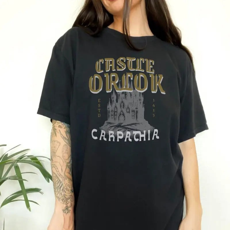 Nosfuratu Castle Orlok Travel Count Nosferatu Horror - Adult & Kids T-Shirts, Sweatshirts & Hoodies apparel design preview 1