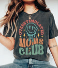 Overstimulated Moms Club Comfort Colors Funny Mom - Adult & Kids T-Shirts, Sweatshirts & Hoodies apparel design preview 1
