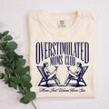 Overstimulated Moms Club Funny Retro Summer Mom Just - Adult & Kids T-Shirts, Sweatshirts & Hoodies apparel design preview 1