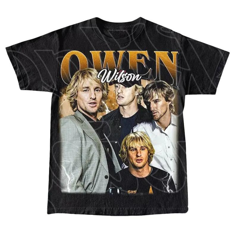 Owen Wilson Vintage Fans Movie Fan - Adult & Kids T-Shirts, Sweatshirts & Hoodies apparel design preview 1