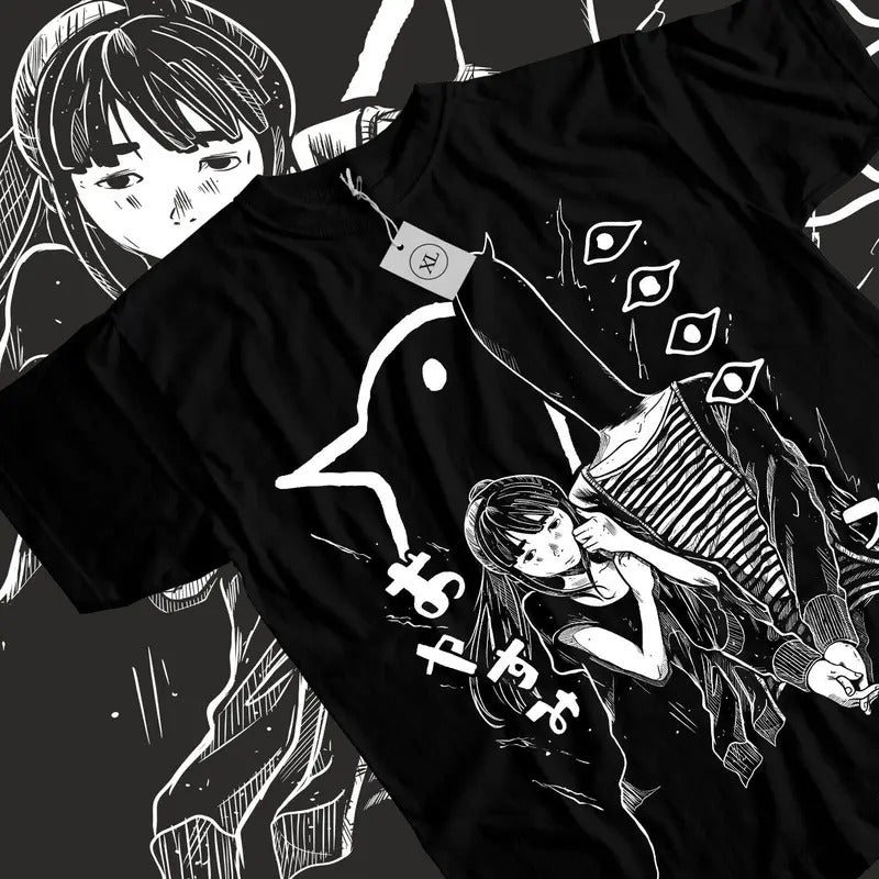 Oyasumi Goodnight Punpun S 4XL Aiko Tanaka Anime - Adult & Kids T-Shirts, Sweatshirts & Hoodies apparel design preview 1