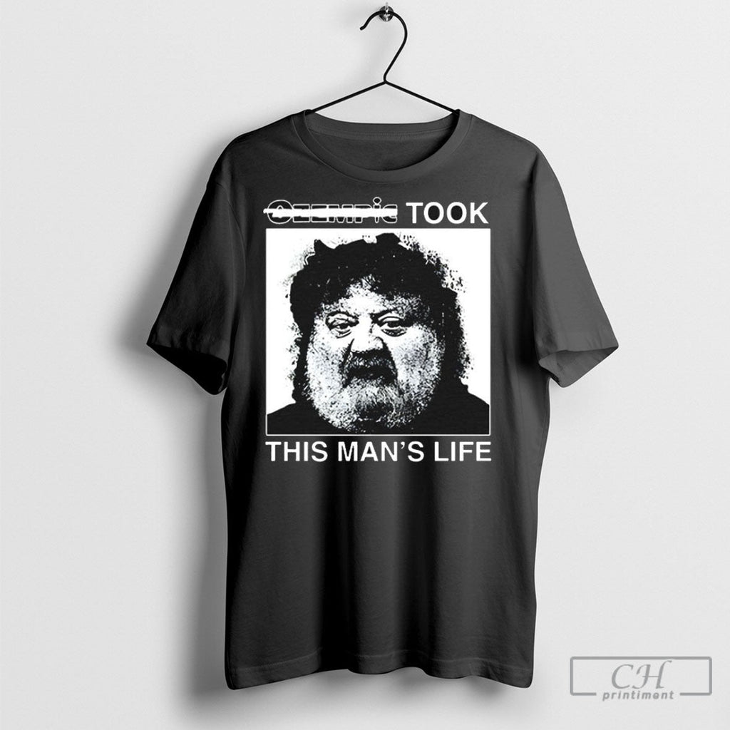 Ozempic Took This Mans Life - Adult & Kids T-Shirts, Sweatshirts & Hoodies apparel design preview 1