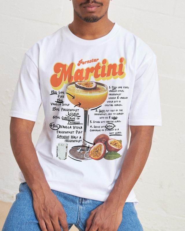 P0RNSTAR MARTINI Summer Cotton Menswear S 3XL Soft - Adult & Kids T-Shirts, Sweatshirts & Hoodies apparel design preview 1