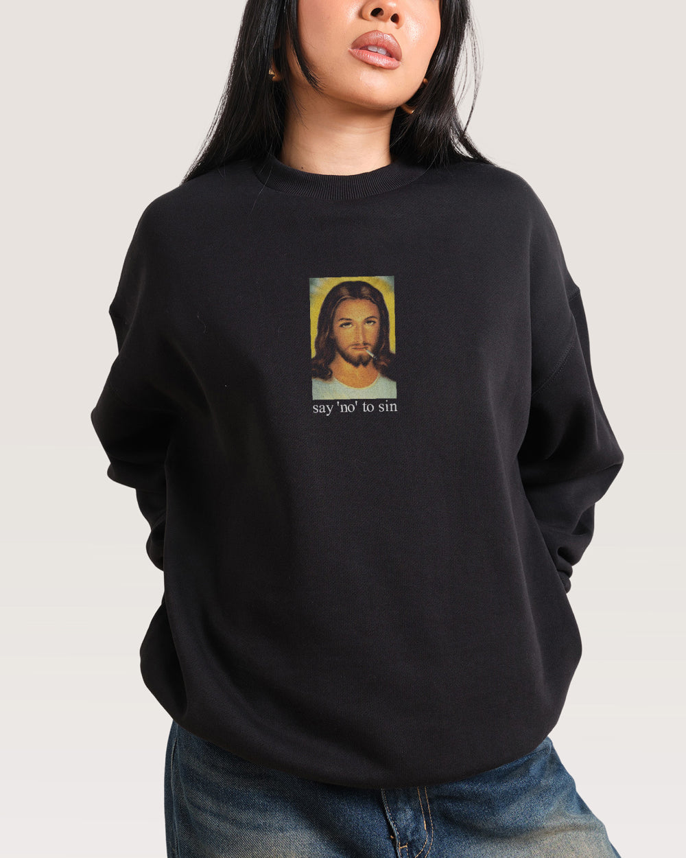 Say No to Sin - Adult & Kids T-Shirts, Sweatshirts & Hoodies apparel design preview 1