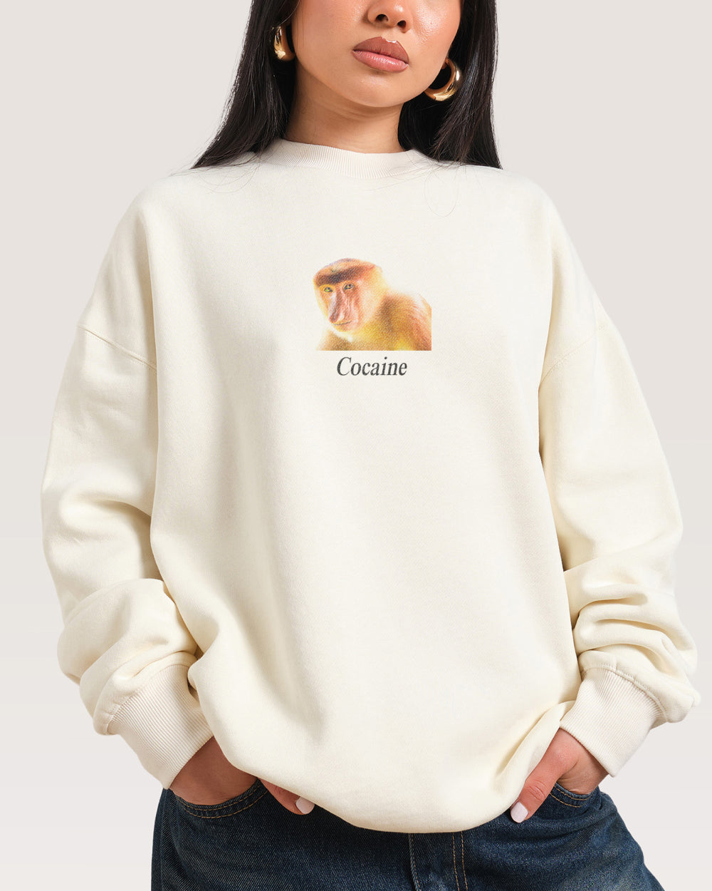 Cocaine Monkey - Adult & Kids T-Shirts, Sweatshirts & Hoodies apparel design preview 1