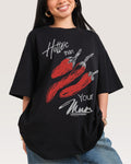 Hotter Than Your Mum Oversized - Adult & Kids T-Shirts, Sweatshirts & Hoodies apparel design preview 1