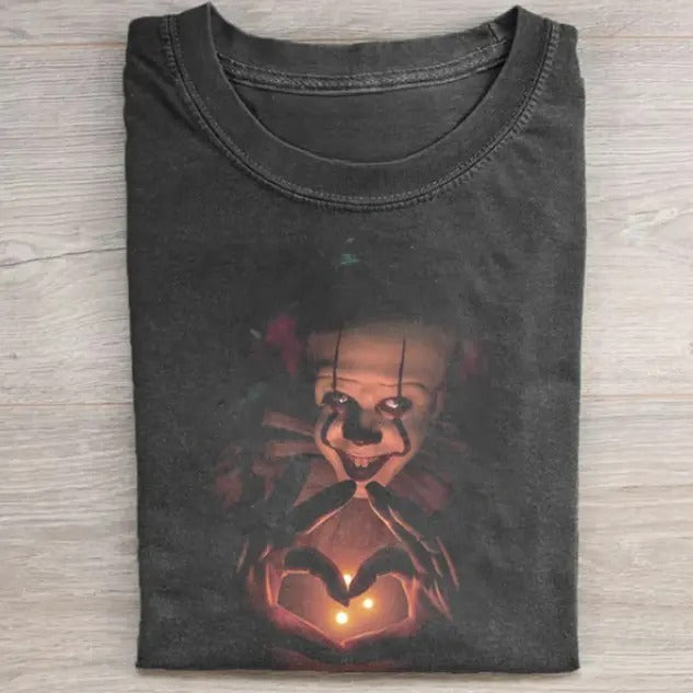PENNYWISE Horror Movie Character Funny Halloween - Adult & Kids T-Shirts, Sweatshirts & Hoodies apparel design preview 1
