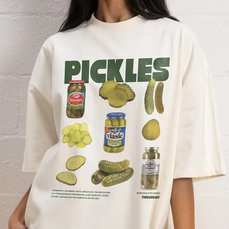 PICKLES Summer Cotton Menswear S 3XL Soft Top - Adult & Kids T-Shirts, Sweatshirts & Hoodies apparel design preview 1