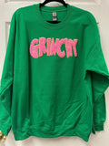 PINK Chenille Patch KELLY GREEN - Adult & Kids T-Shirts, Sweatshirts & Hoodies apparel design preview 1