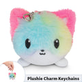 TeeTurtle Fox Plushie Charm Keychain - Adult & Kids T-Shirts, Sweatshirts & Hoodies apparel design preview 1