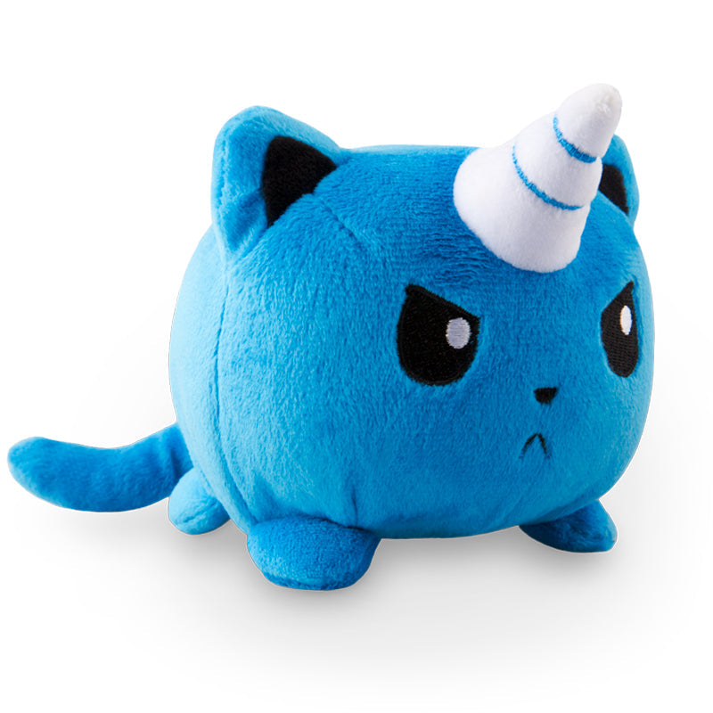 TeeTurtle Kittencorn Plushie (Blue) - Adult & Kids T-Shirts, Sweatshirts & Hoodies apparel design preview 1