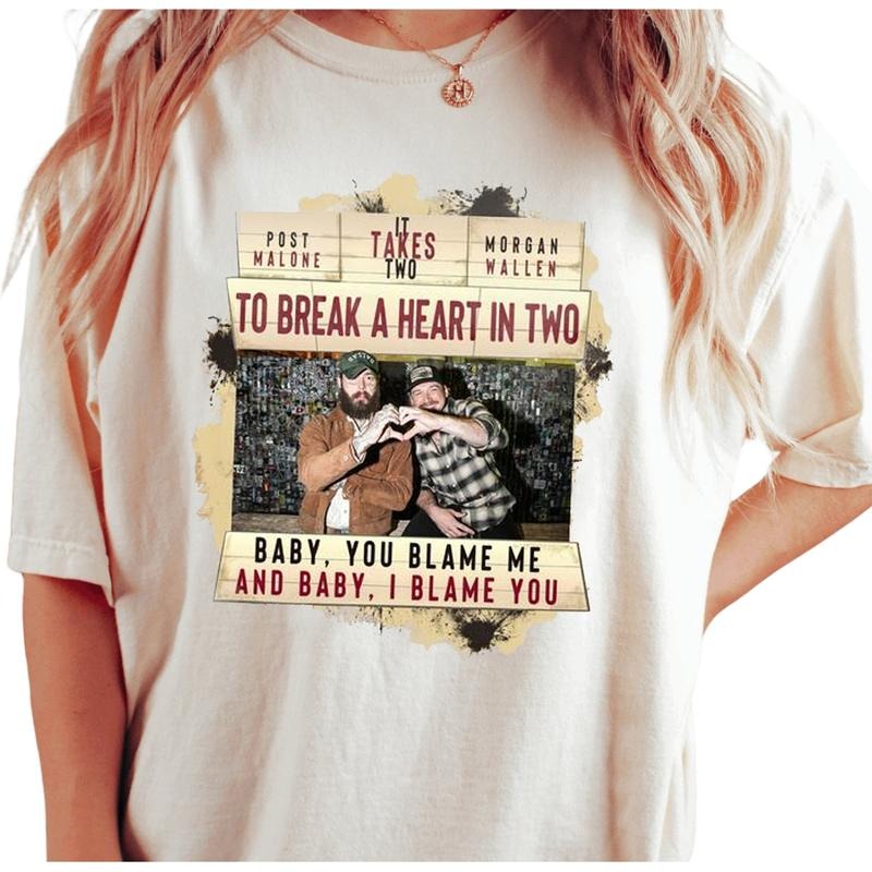 PM Vs MW I Had Some Help Country Music Classic Cotton - Adult & Kids T-Shirts, Sweatshirts & Hoodies apparel design preview 1