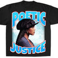 "POETIC JUSTICE 1993" VINTAGE BOOTLEG Casual Menswear - Adult & Kids T-Shirts, Sweatshirts & Hoodies apparel design preview 1