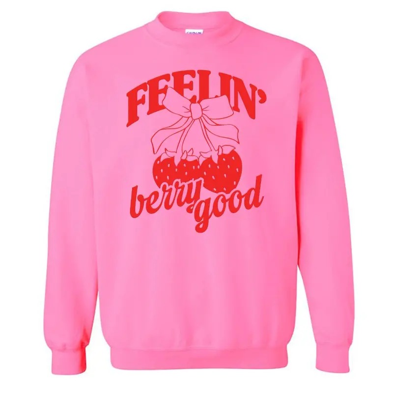 PUFF 'Berries Bows' Lightweight - Adult & Kids T-Shirts, Sweatshirts & Hoodies apparel design preview 1