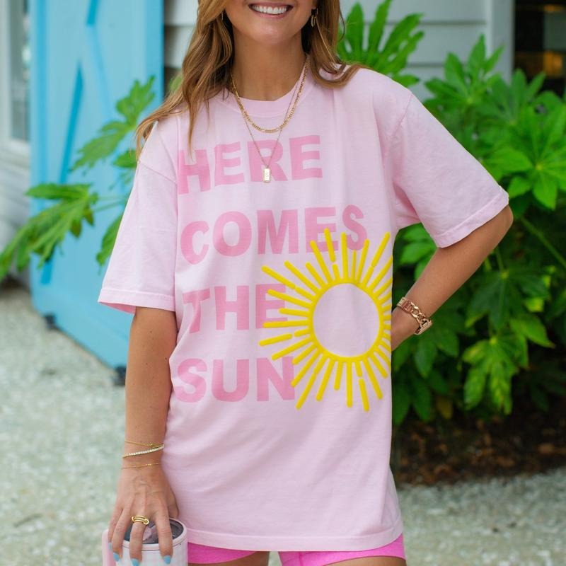 PUFF 'Here Comes Sun' - Adult & Kids T-Shirts, Sweatshirts & Hoodies apparel design preview 1
