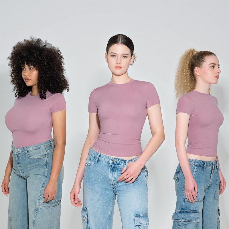 PUMIEY Crew Neck Summer Casual Slim Fitting Soft - Adult & Kids T-Shirts, Sweatshirts & Hoodies apparel design preview 1