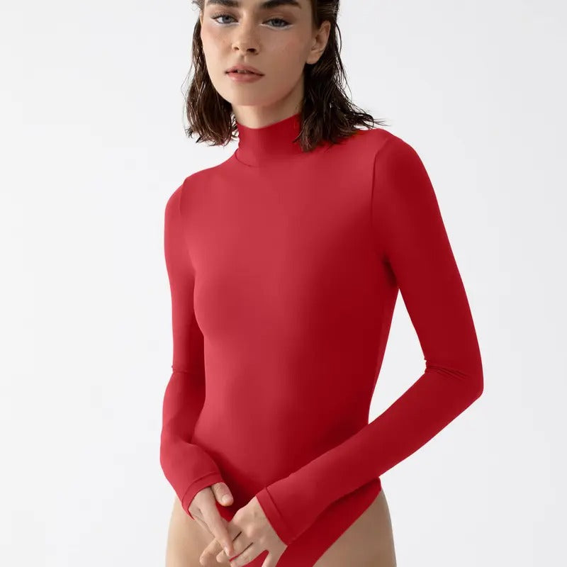 PUMIEY Mock Turtle Neck Body Suits Womenswear High - Adult & Kids T-Shirts, Sweatshirts & Hoodies apparel design preview 1