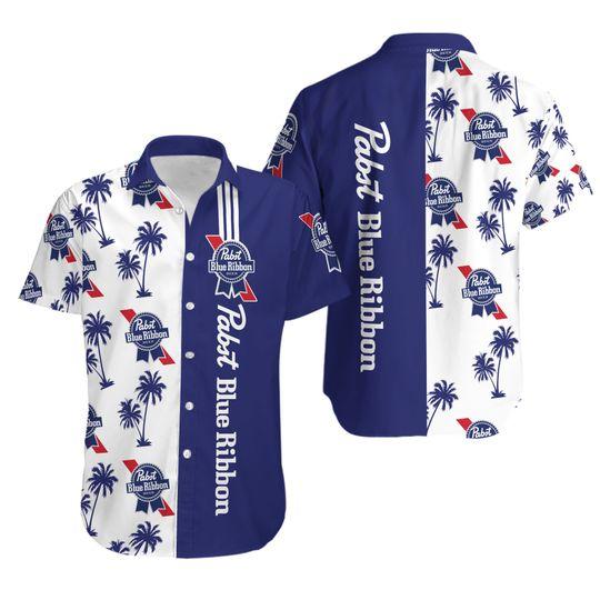 Pabst blue ribbon hawaiian gift for family and friend - Adult & Kids T-Shirts, Sweatshirts & Hoodies apparel design preview 1