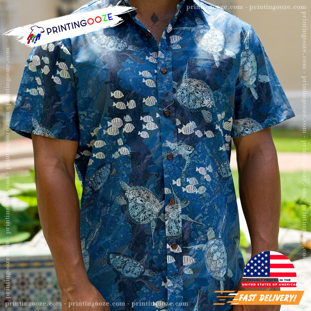 Pacific Honu Bale Hawaiian - Adult & Kids T-Shirts, Sweatshirts & Hoodies apparel design preview 1