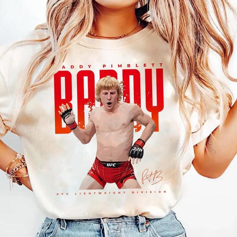 Paddy Pimblett Boxing Vintage Fan - Adult & Kids T-Shirts, Sweatshirts & Hoodies apparel design preview 1