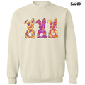 Painted Bunny Trio 'NLB' - Adult & Kids T-Shirts, Sweatshirts & Hoodies apparel design preview 1