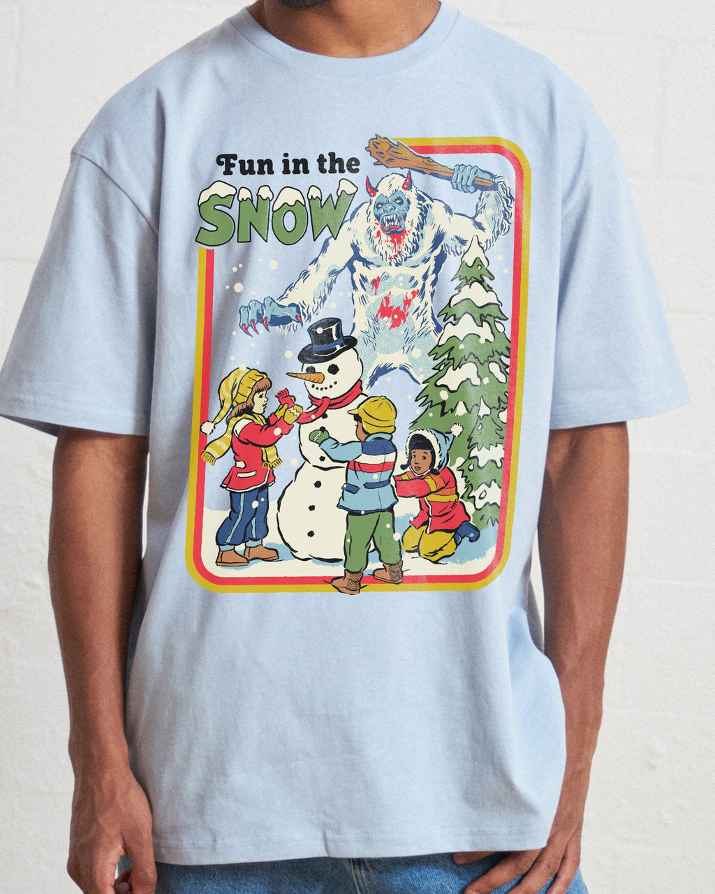 Fun in the Snow - Adult & Kids T-Shirts, Sweatshirts & Hoodies apparel design preview 1