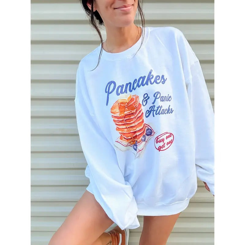 Pancakes Top - Adult & Kids T-Shirts, Sweatshirts & Hoodies apparel design preview 1