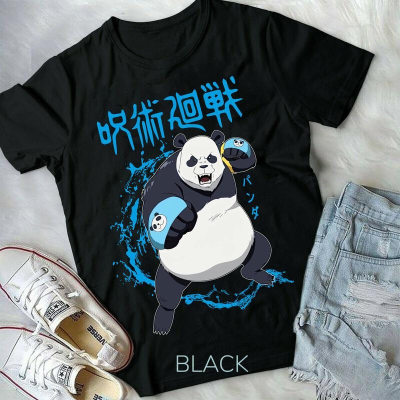 Panda Jujutsu Kaisen New Otaku Gojou Sensei Yuji - Adult & Kids T-Shirts, Sweatshirts & Hoodies apparel design preview 1