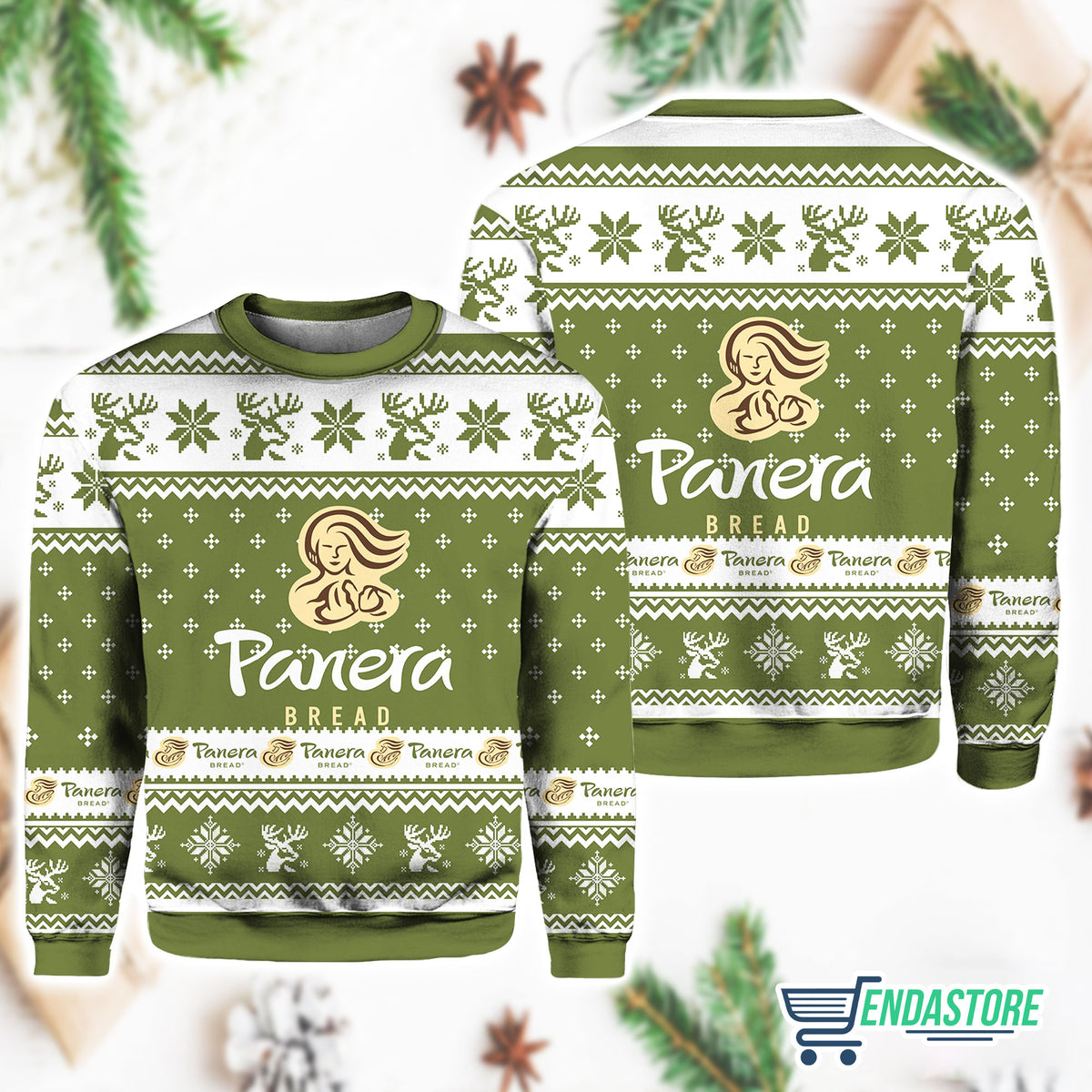 Panera Bread 3D Ugly Christmas Sweater - Holiday Gift product image
