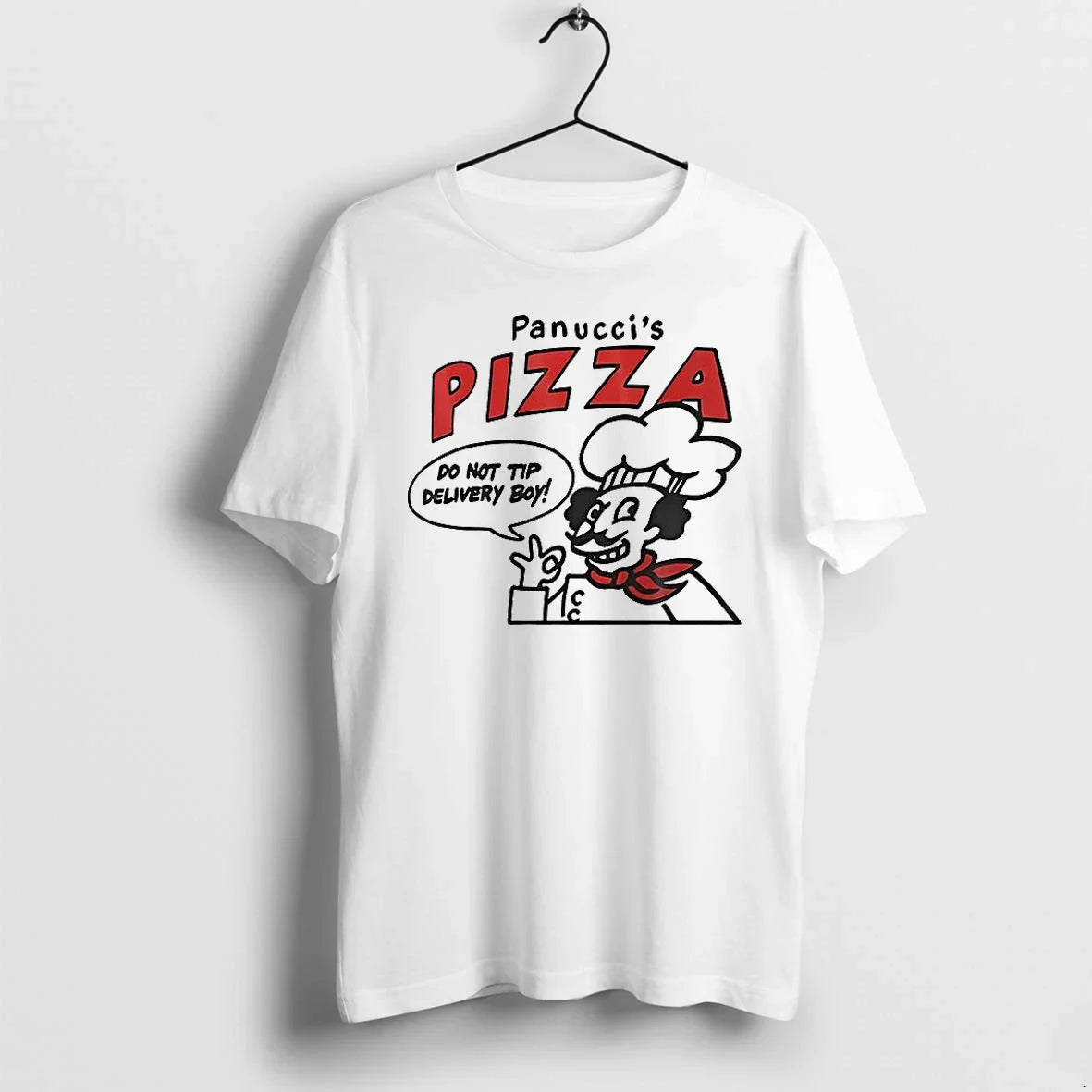 Panuccis Pizza Do Not Tip Delivery Boy Sweater - Adult & Kids T-Shirts, Sweatshirts & Hoodies apparel design preview 1