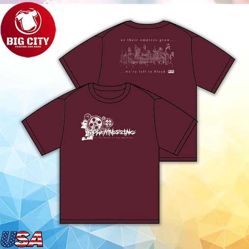 Paper Wings Records Katywentmissing Machine Maroon - Adult & Kids T-Shirts, Sweatshirts & Hoodies apparel design preview 1