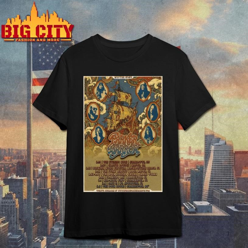 Parker Barrow Winter 2026 Shows Poster - Adult & Kids T-Shirts, Sweatshirts & Hoodies apparel design preview 1
