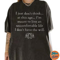 Parker Posey Uncomfortable Life Quote Murder Mystery - Adult & Kids T-Shirts, Sweatshirts & Hoodies apparel design preview 1