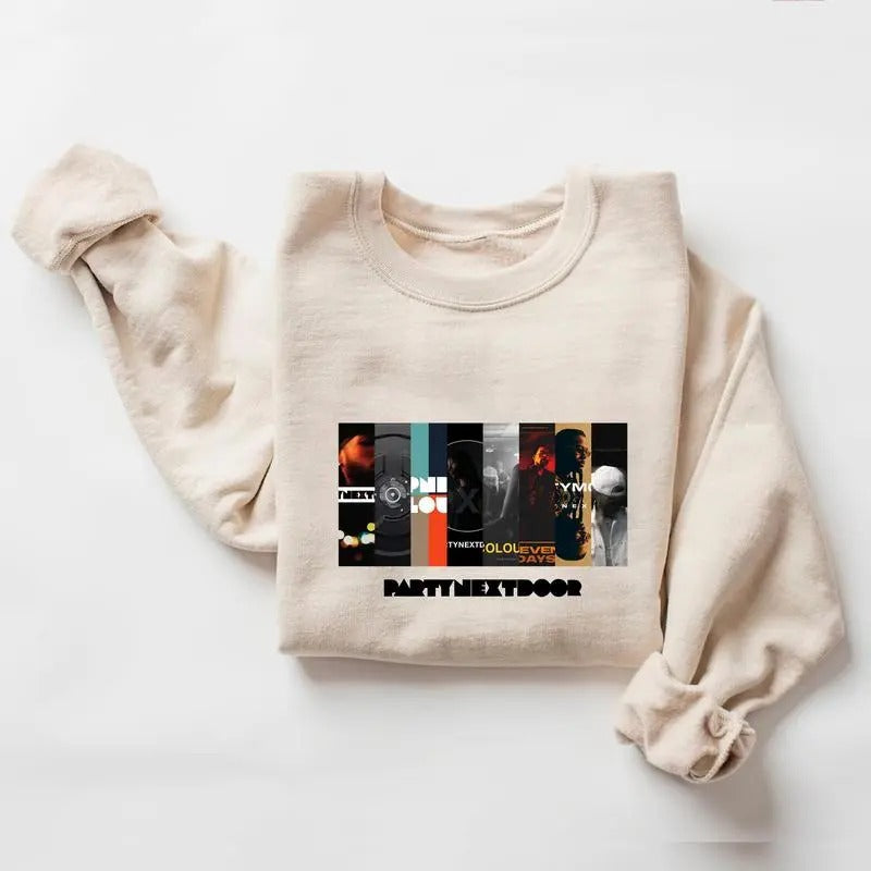 PartyNextDoor Albums Rapper Vintage Menswear Print - Adult & Kids T-Shirts, Sweatshirts & Hoodies apparel design preview 1